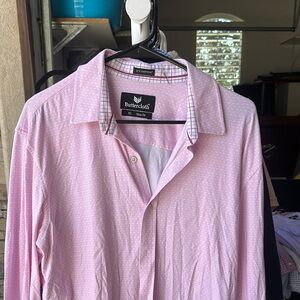 Butter Pink Casual Button Down Shirt